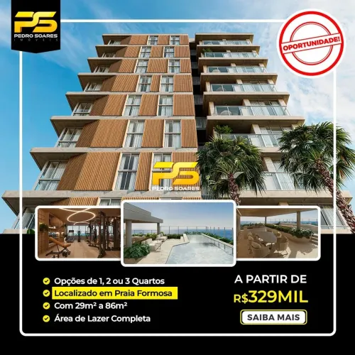 Lançamento Apartamentos para venda Praia Formosa, Cabedelo -PB | A partir de R$329 mil REF