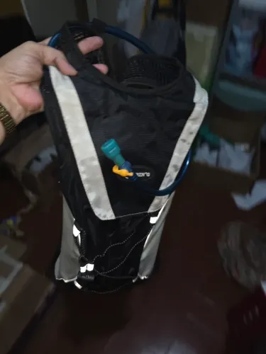 Bolsa para hidratação quando tiver pedalando