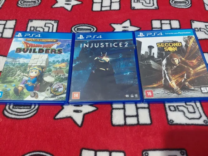 Jogos PS4 Originais (Usado em Excelente estado)