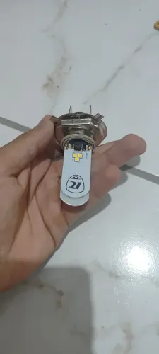 Lâmpada De Farol Moto De Led H4 8000k 12V acessório moto