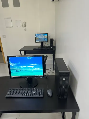Hp i5 top para empresas tela 20 polegadas cpu pequena com ssd novo pronta entrega