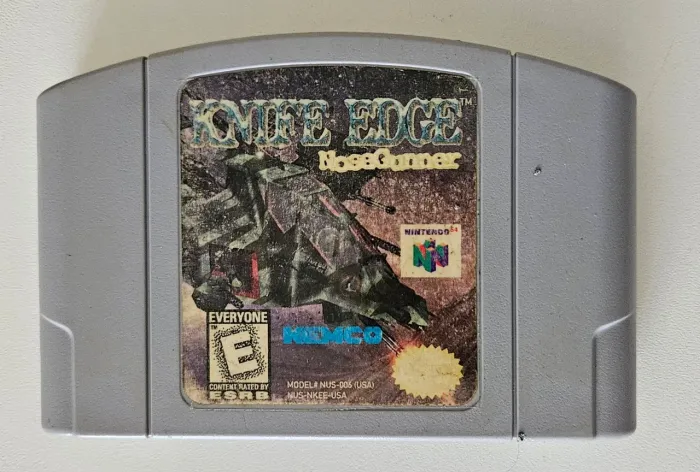 Jogo knife Edge- Nintendo 64.Original