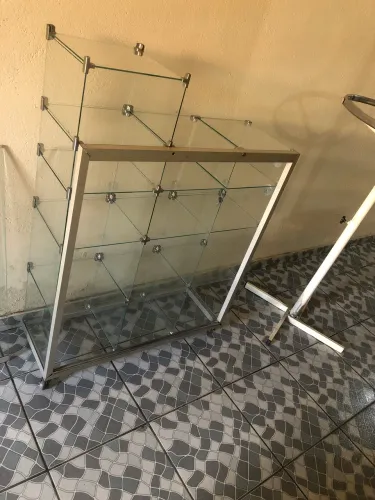 Balcão de vidro
