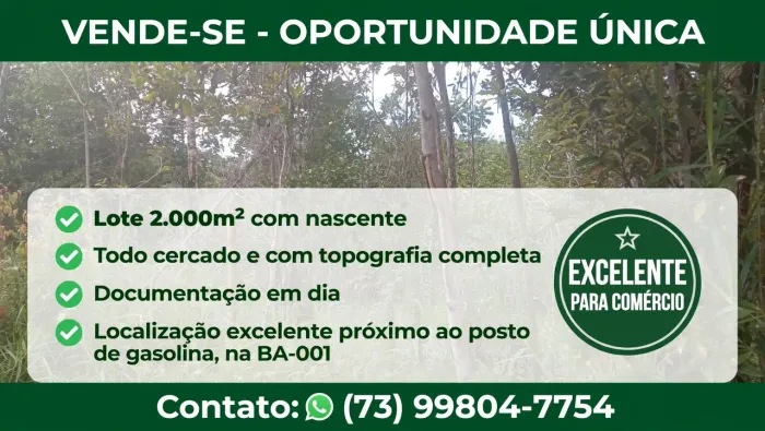 Lote excelente localização