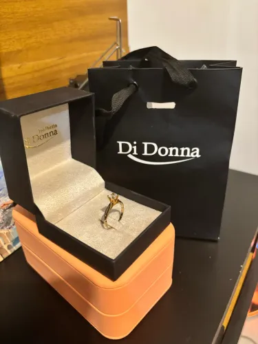 anel de ouro didonna