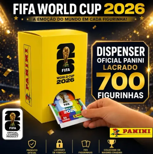 Figurinha box caixa lacrado Display