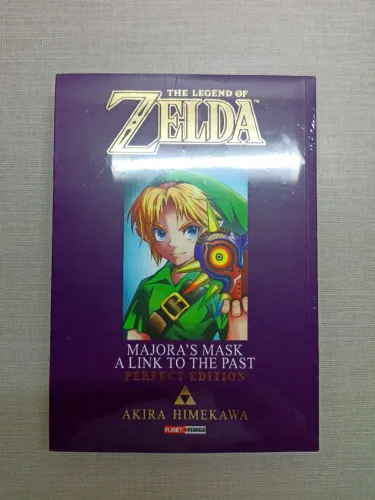 (Lacrado/Novo) Mangá: The Legend of Zelda - Majora's Mask + Brinde