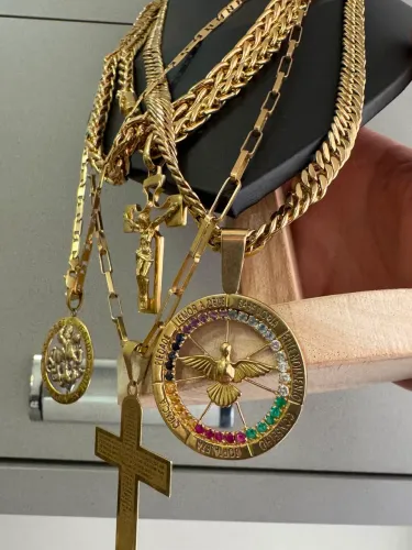 Correntes de ouro 18k procedência garantia eterna