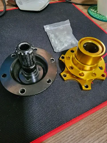 Saque rápido para volantes (quick release)