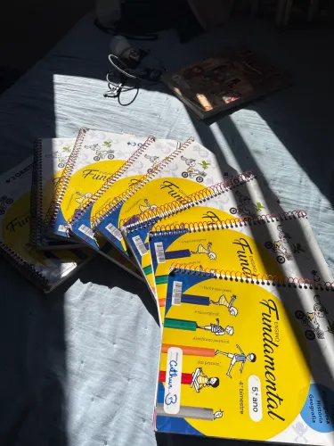 ? Kit Completo Apostilas Sistema Objetivo 5º Ano - 1º ao 4º Bimestre - Ótimo Estado