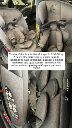 Cadeira de auto litet all stages
