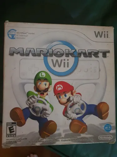Mario Kart wii original com volante Nintendo