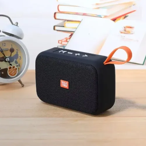 Caixa de Som Portátil T&G TG506 Bluetooth FM USB SD TWS - Nova