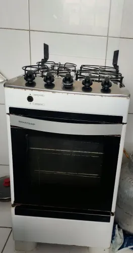 Fogão Brastemp usado + Brinde.
