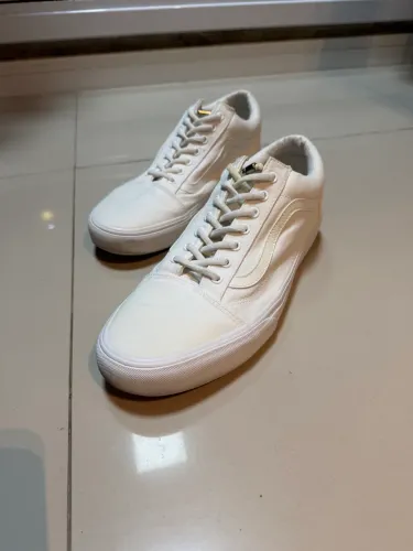Tênis Vans Tecido Branco 43