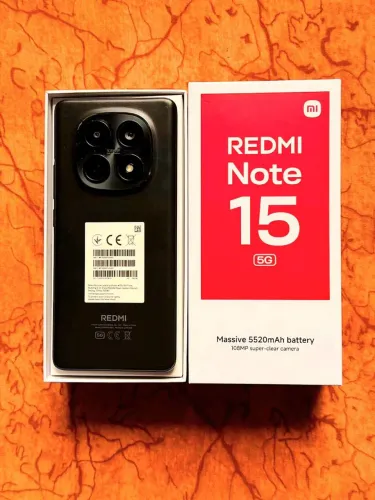 Xiaomi Redmi Note 15 5G Carregamento Turbo Original Preço Baixo Entrego Hoje Top