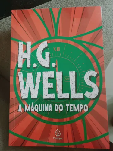 LIVRO H.G.WELLS A MAQUINA DO TEMPO- 112 fls