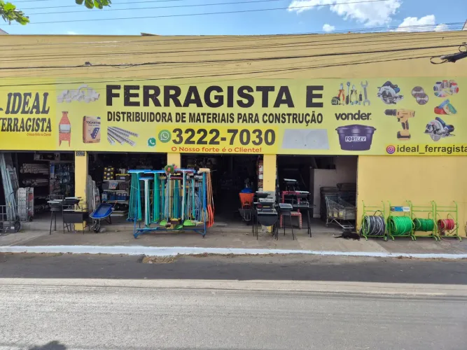 Ferragista completaça urgente 350mil em mercadoria