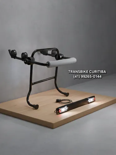 Transbike Porta Malas + Suporte de Placa Pronta Entrega em Curitiba