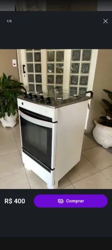 Fogão 4bocas automático