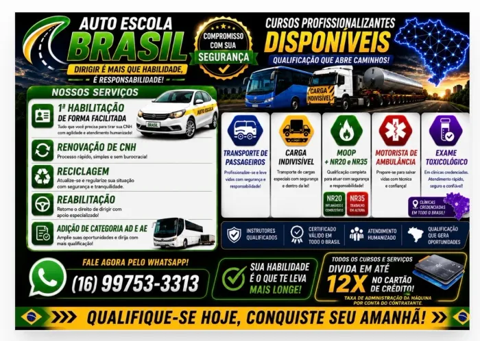 Auto Escola e Despachante Brasil
