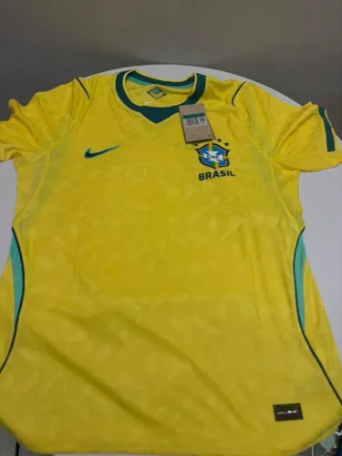 Camisa da Seleção Brasileira Amarela - Versão Jogador