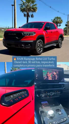 Ram Rampage Rebel 2.0 TB CD 4X4 Diesel Aut. 2024