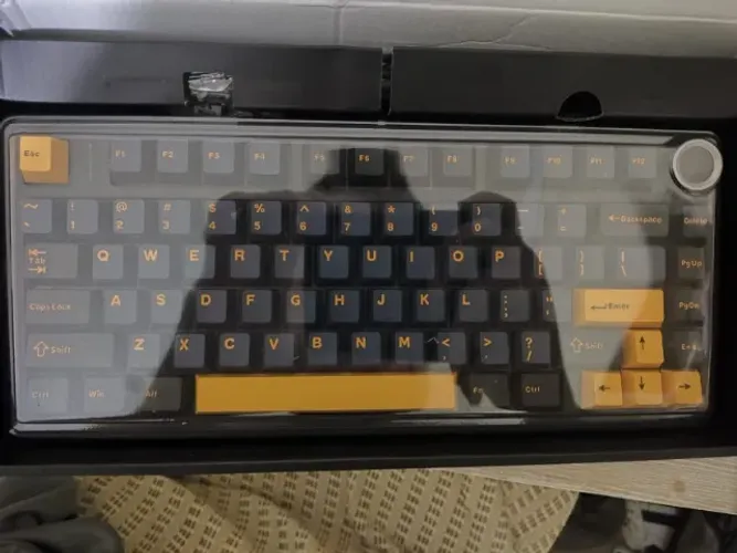 Teclado Mecanico AULA F75 NOVO NA CAIXA