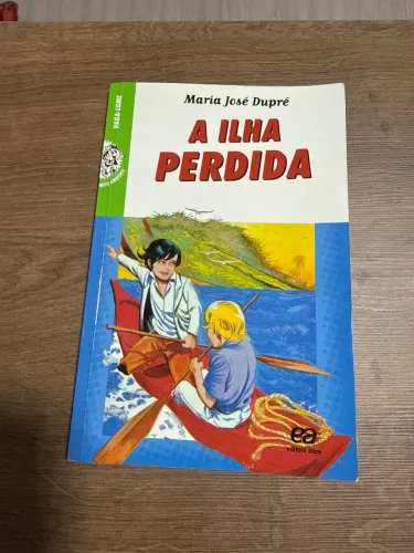 Livro A ilha perdida.