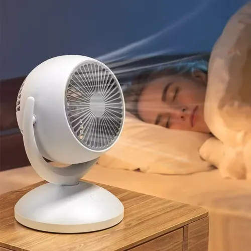 Oásis Ventilador recarregável Portátil De Mesa