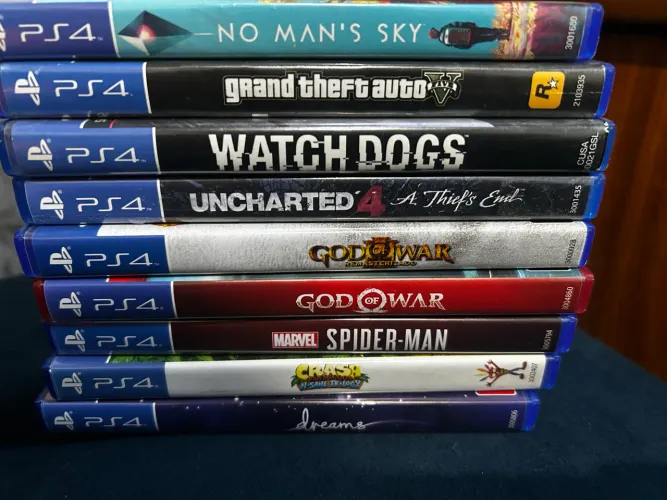 Kit 9 Jogos PS4