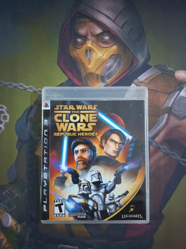 Jogo Star Wars the Clone Wars Republic Heroses PS3