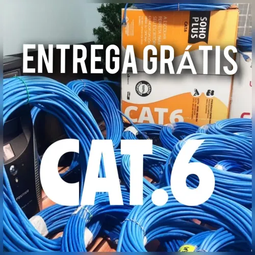 Cabo de rede internet p/ Roteador, pc game, ps4, ps5, starlink, tv, Xbox e computadores