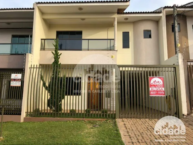 Sobrado para aluguel, 2 quartos, 1 suíte, 3 vagas, Centro - Cascavel/Pr