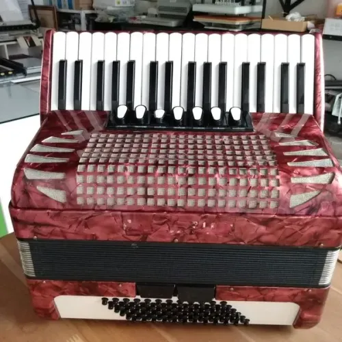 Acordeon Excelsior 72 baixos - 7/2 registros - Made in Italy