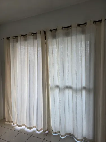 cortina dupla 2m x 2,30m
