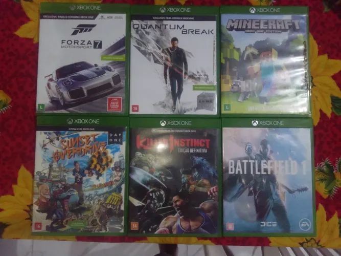 Vendo pack de jogos de Xbox