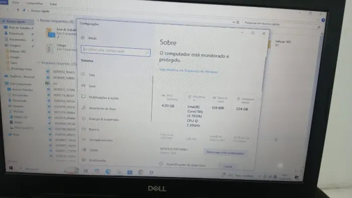 Notbook Dell estado de novo.