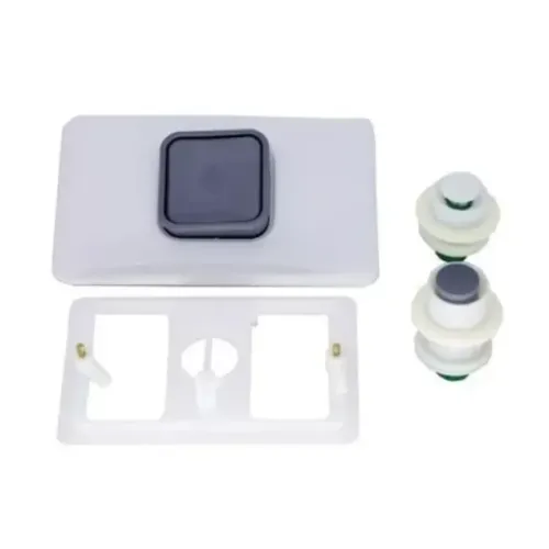 Comando Para Descarga Montana Original Kit Montaflux Branco