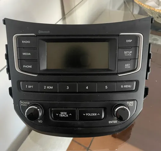 Som Original Bluetooth Hyundai HB20