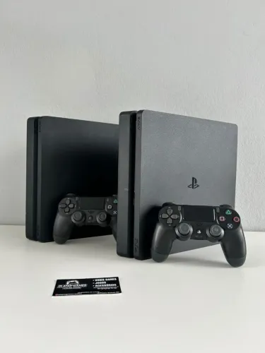 Playstation 4 Slim 500GB / 1TB - A PRONTA ENTREGA!! (Aceito Cartão)