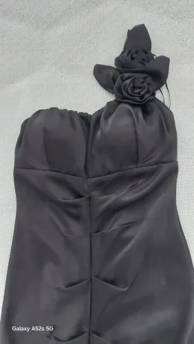 vestido seda. belo