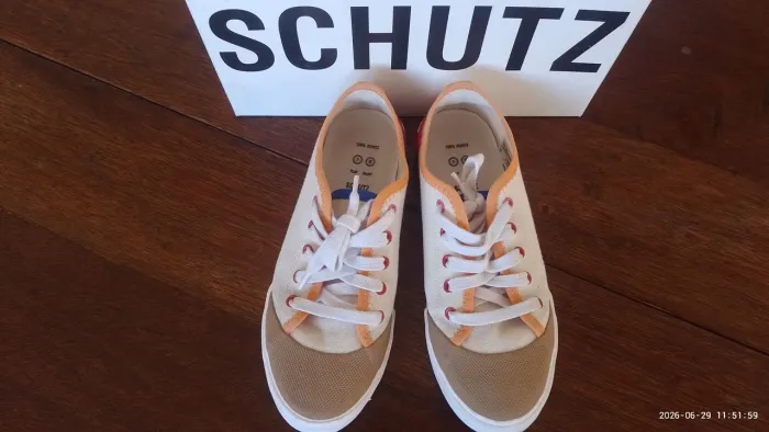 Tênis Schutz Casual Lona 35 - Com Caixa Original