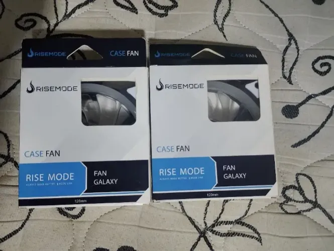 Kit 02 Cooler Fan 120mm Pc Gamer Gabinete Ventoinha 