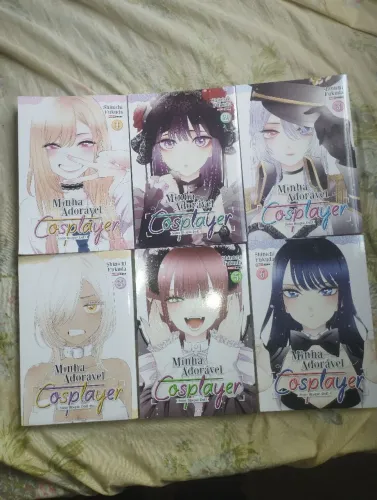 Mangás sono bisque doll vol 1 ao 6 conservados em bom estado