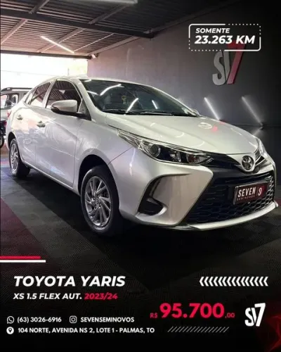 Toyota Yaris XS 1.5 Flex 16V 5P Aut. 2023
