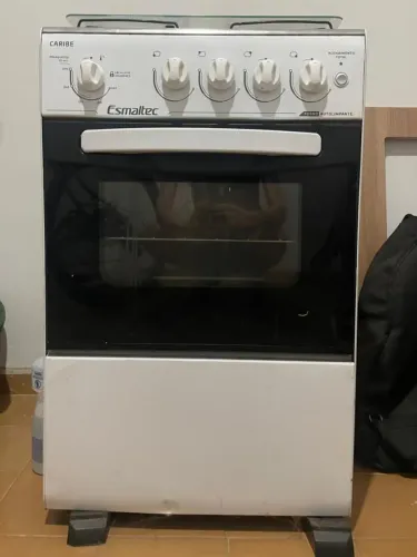 FOGÃO ESMALTEC CARIBE 4 BOCAS ELÉTRICO - R$ 350,00