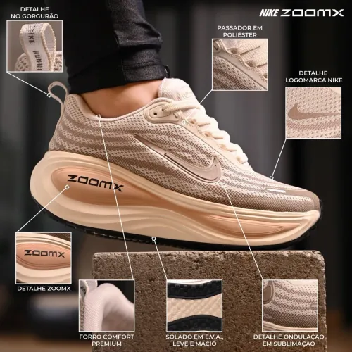 TÊNIS NIKE ZOOMX VOMERO PLUS <br>PREMIUM <br>LINHA LUXO 