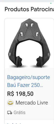 Suporte fz25 (2018 em diante ) e suporte Suzuki yes( todos os anos)