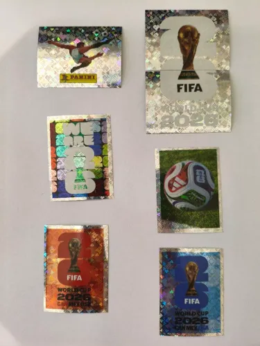 Vendo Figurinhas Panini Copa do Mundo 2026 FWC em Uberlândia e Uberaba.